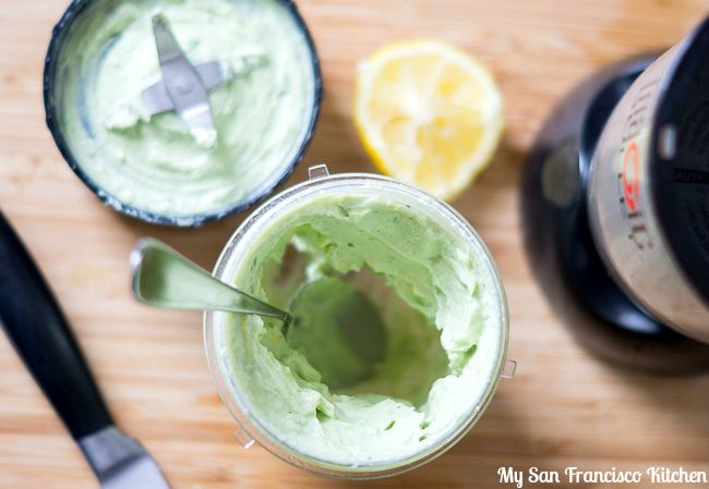Avocado Aioli - My San Francisco Kitchen