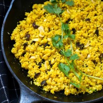 curried cauliflower rice