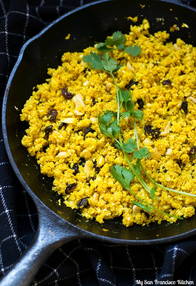 curried cauliflower rice