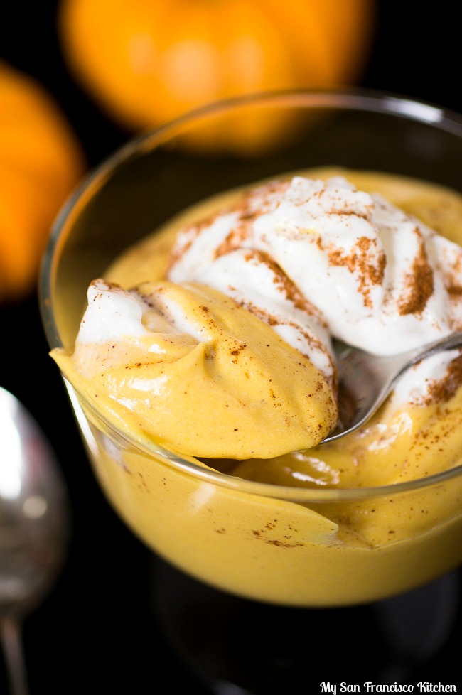 Vegan Pumpkin Mousse Bite