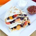 Black Bean Quesadilla