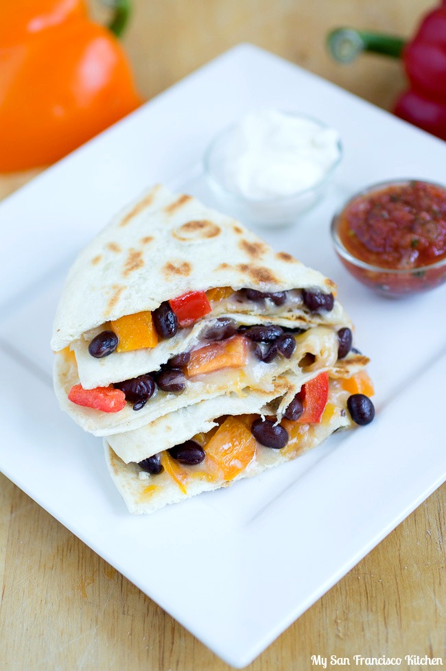 Black Bean Quesadilla