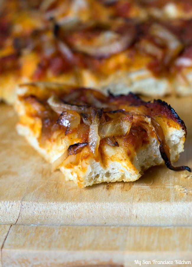 Balsamic Caramelized Onion Focaccia