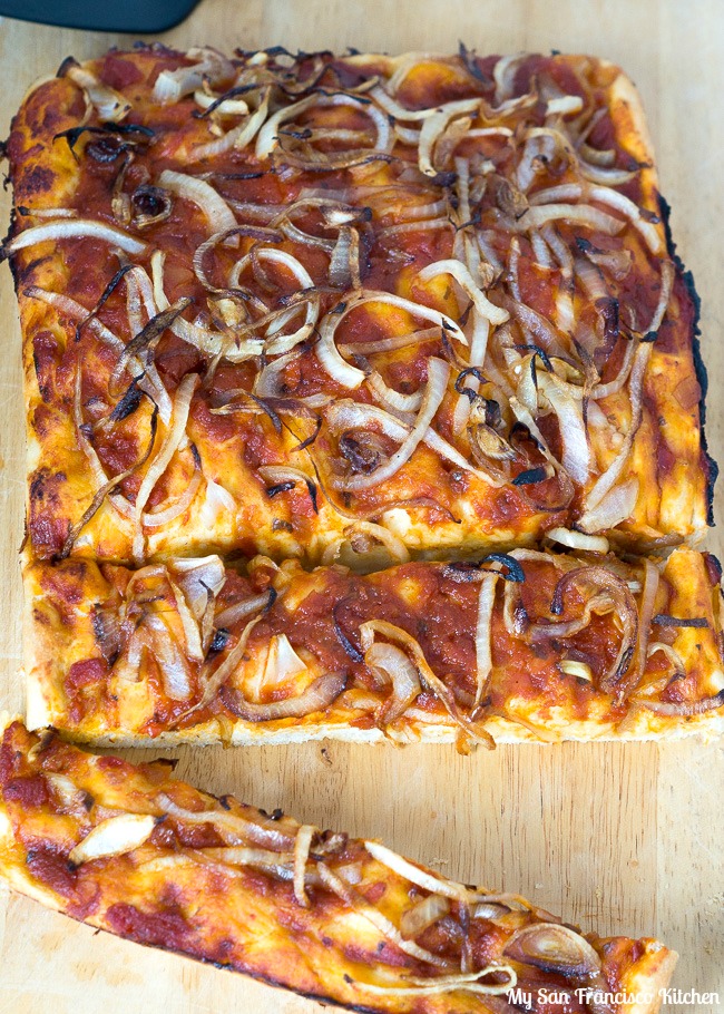 Balsamic Caramelized Onion Focaccia