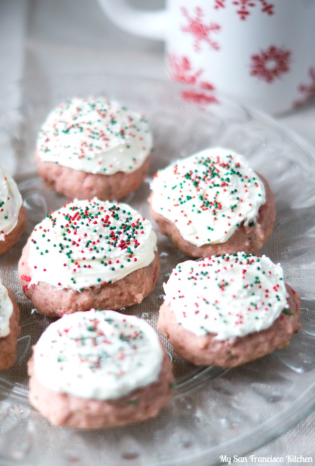 Christmas ricotta cookies