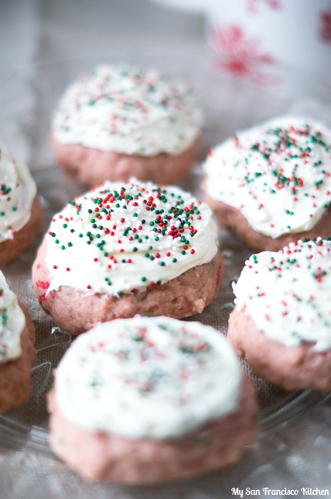 Christmas ricotta cookies