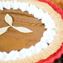 Vegan Pumpkin Pie