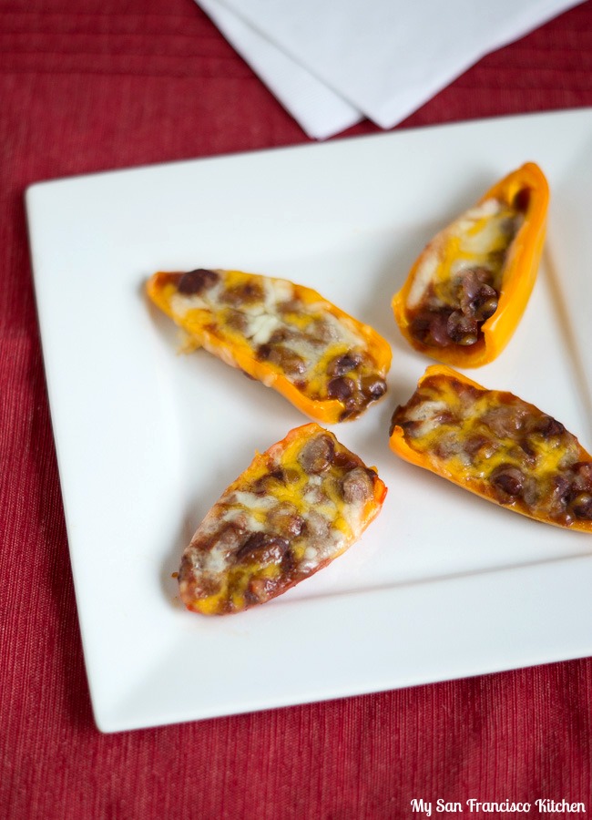 Vegetarian Stuffed Chili Peppers