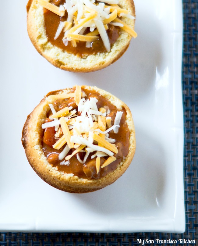 Chili Cornbread Cups