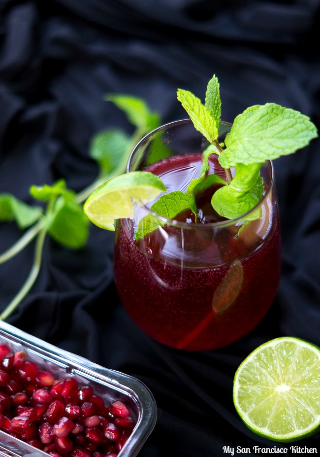 Pomegranate Spritzer