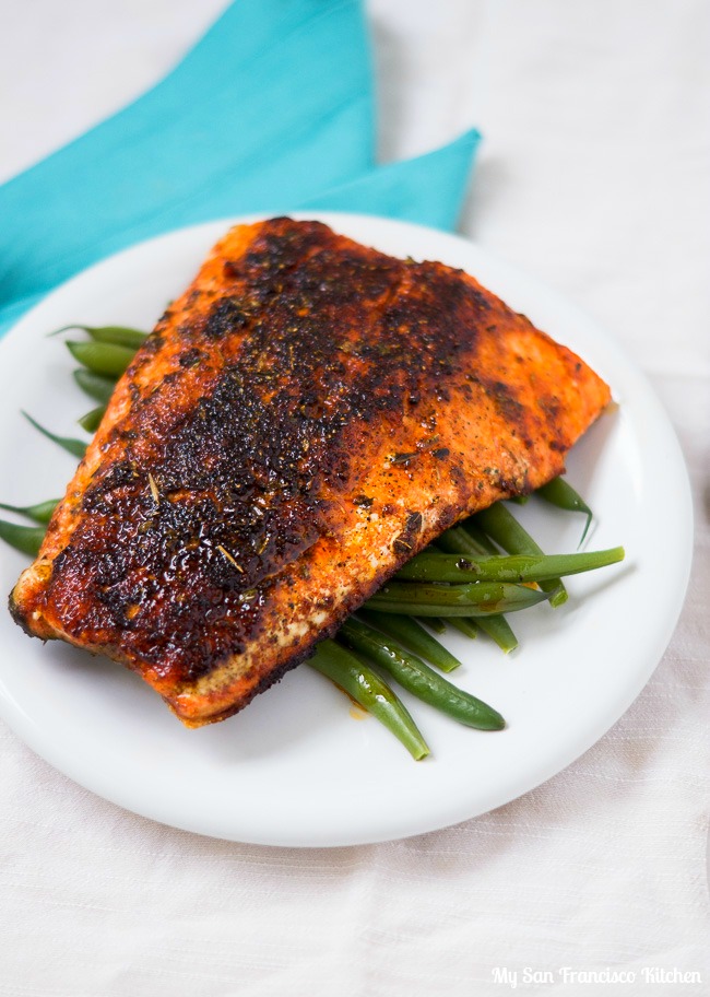 Cajun Blackened Salmon