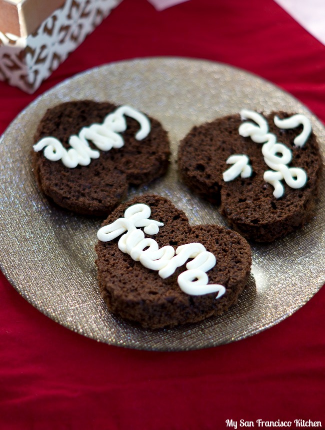 Mini Chocolate Heart Cake