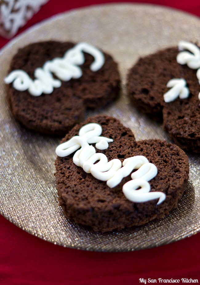 Mini Chocolate Heart Cake