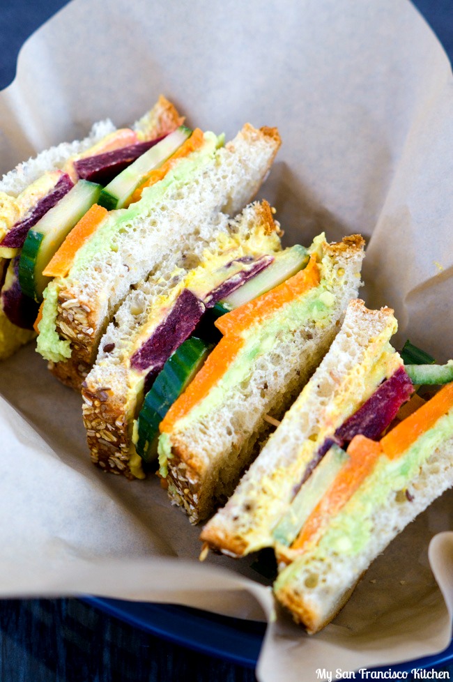 Healthy Vegan Sandwich