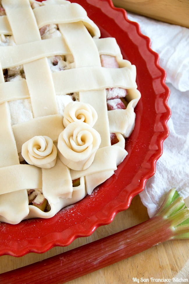 rhubarb pie