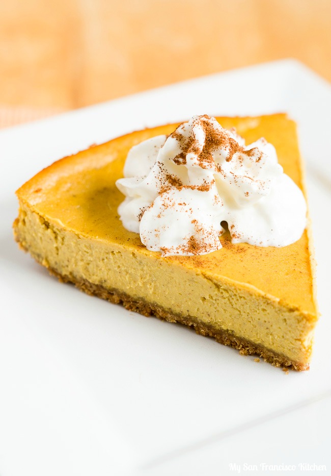 Light Pumpkin Cheesecake