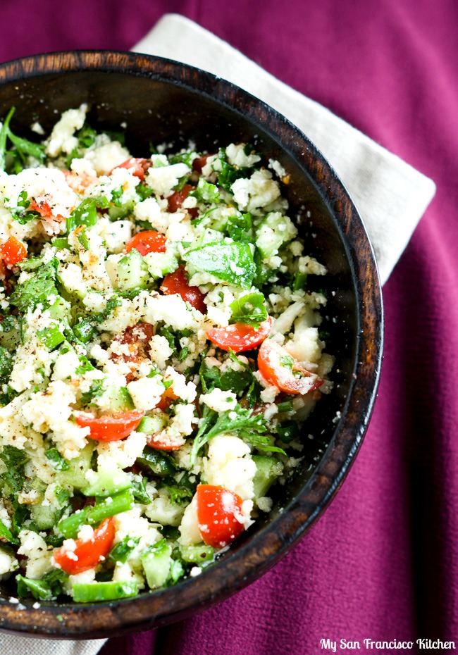 Cauliflower Tabbouleh