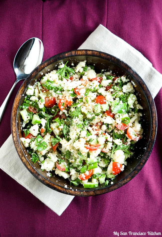 Cauliflower Tabbouleh