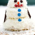 Snowman Cake