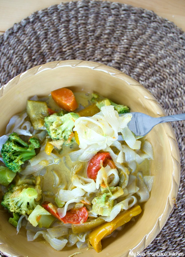 Yellow Curry Noodle Soup