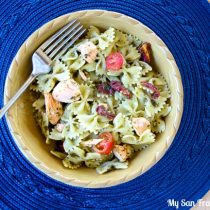 Salmon Pesto Pasta