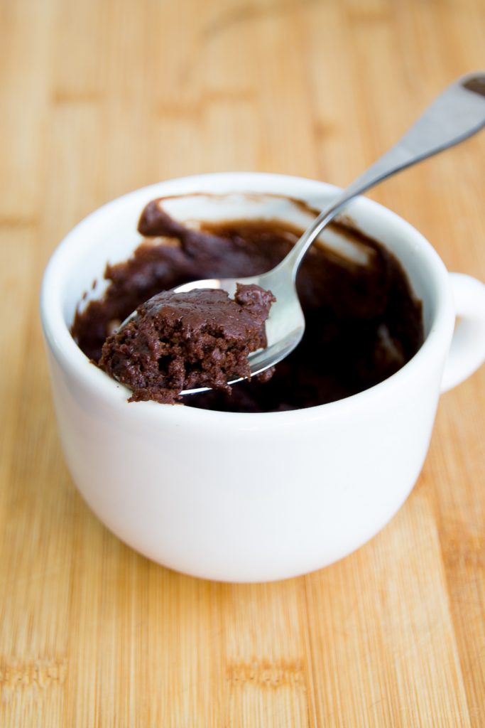 Chocolate Mug Cake for One