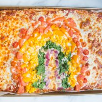 Rainbow Pizza