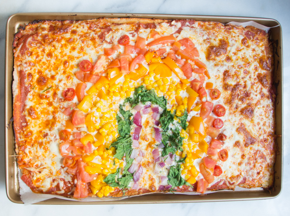 Rainbow Pizza