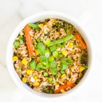 Fried Brown Rice