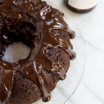 Chocolate Wine Cake