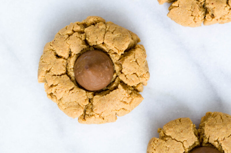 Vegan Peanut Butter Blossoms