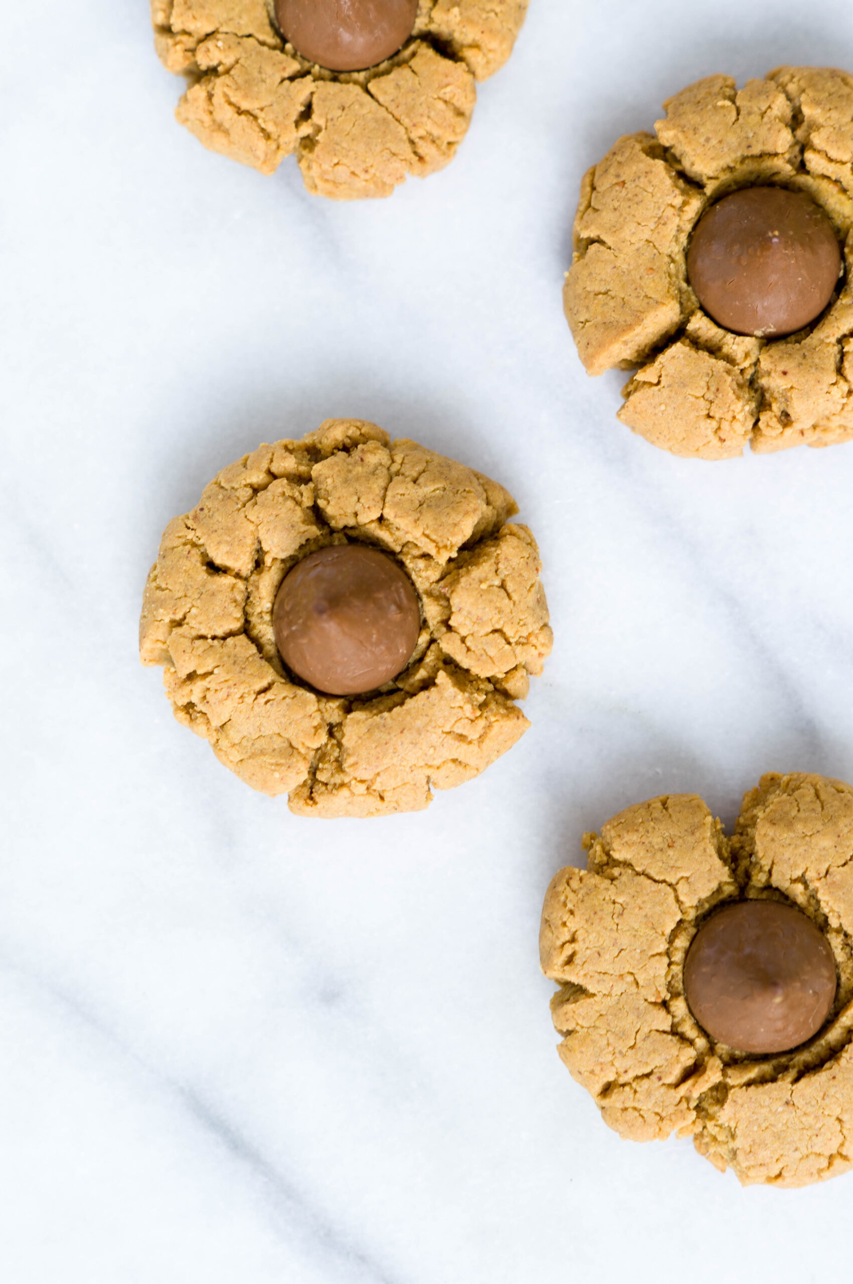 Vegan Peanut Butter Blossoms