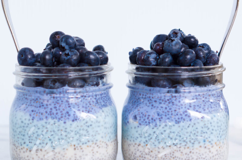 Blueberry Chia Pots