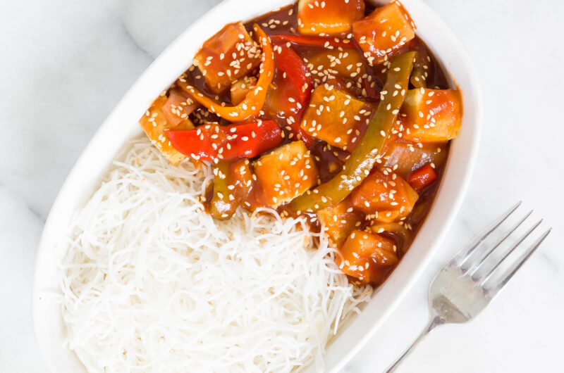 Sweet and Sour Tofu