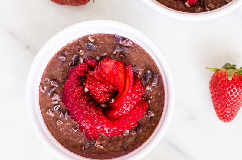 Vegan Chocolate Chia Pudding