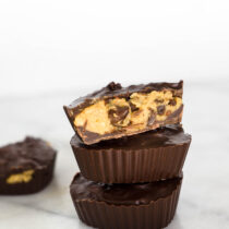 Vegan Cookie Dough Cups